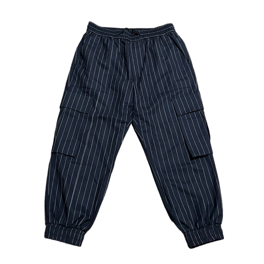 juun. J Pinstripe Cargo Jogger // size Small